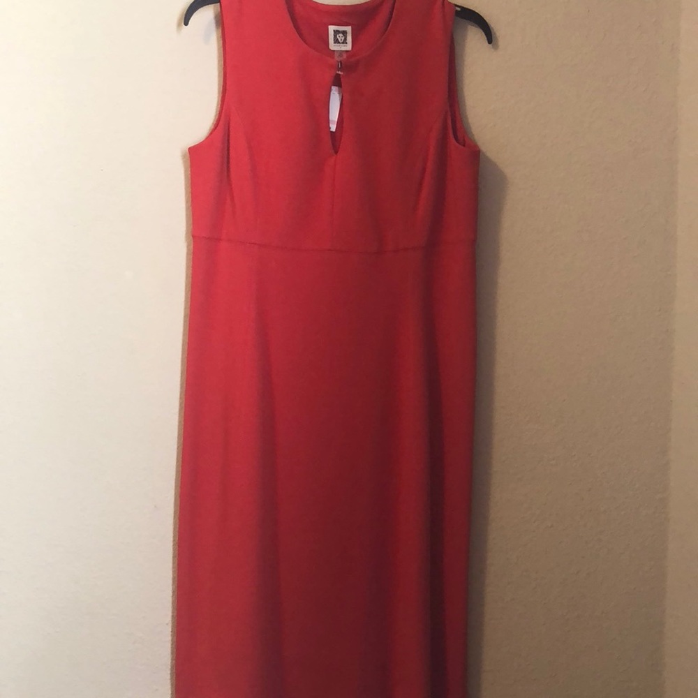 Red Anne Klein Dress
